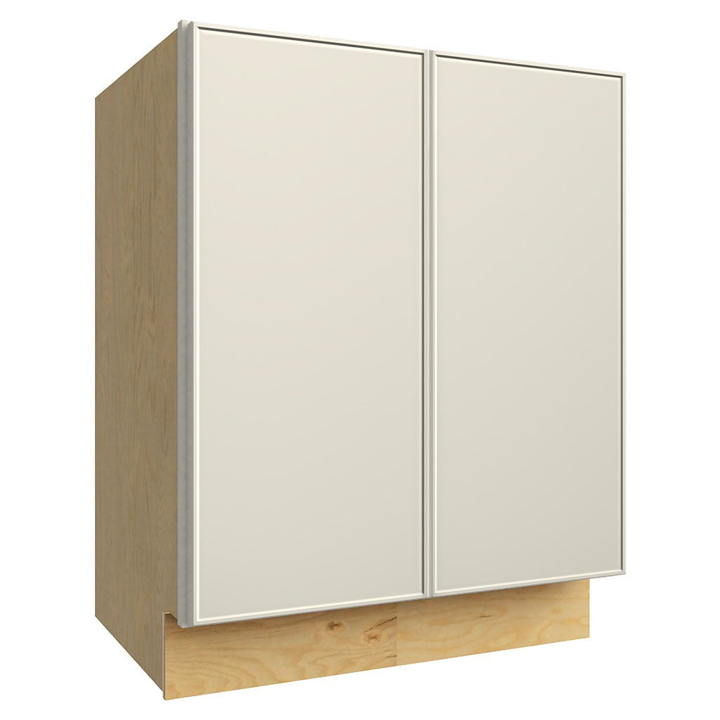 VB27FD ( FULL HEIGHT DOOR VANITY BASE - 27"W X 34-1/2"H X 21"D ) - Echo Dove
