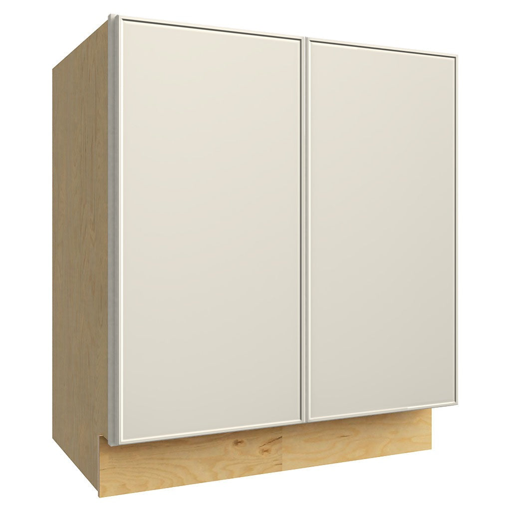 VB30FD ( FULL HEIGHT DOOR VANITY BASE - 30"W X 34-1/2"H X 21"D ) - Echo Dove