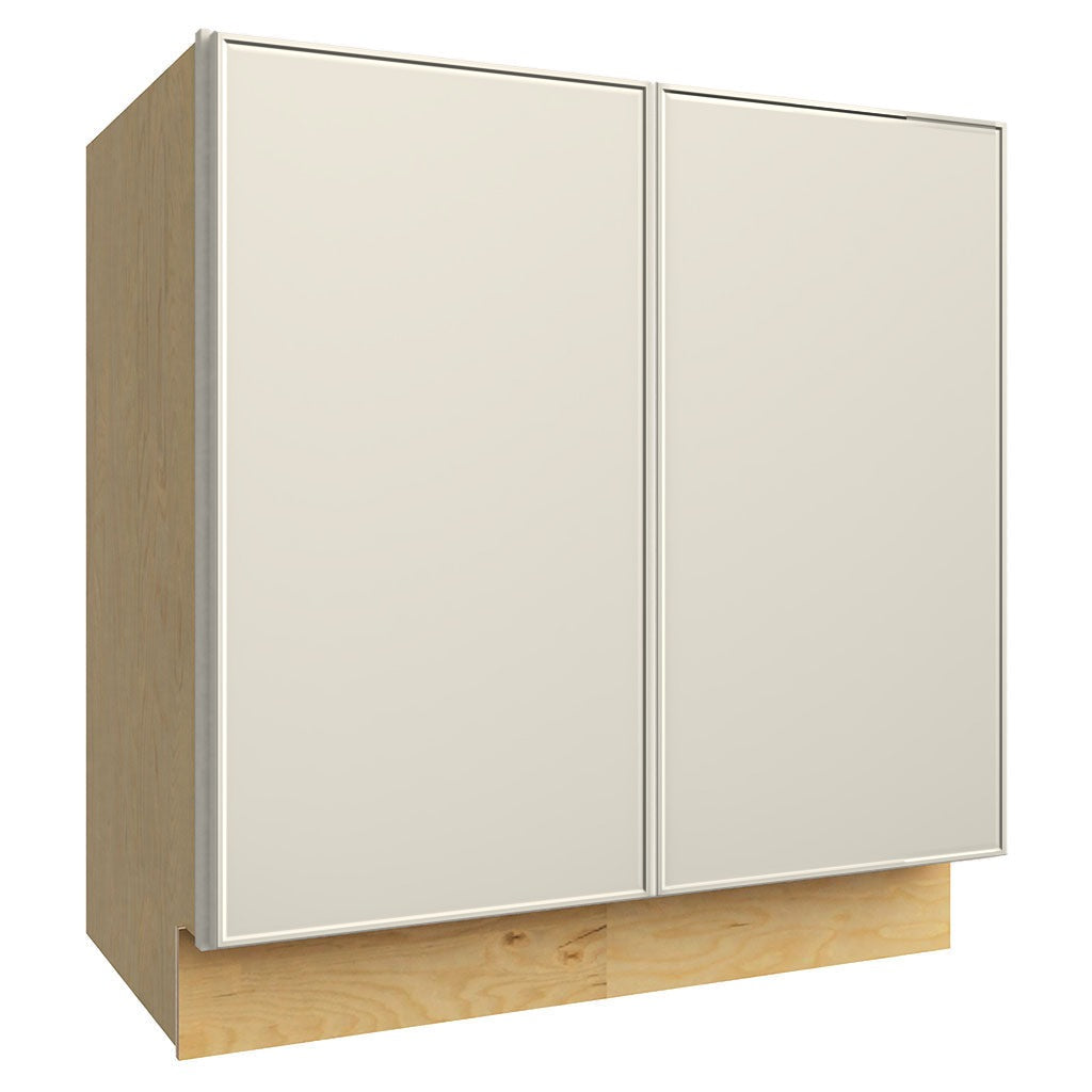 VB33FD ( FULL HEIGHT DOOR VANITY BASE - 33"W X 34-1/2"H X 21"D ) - Echo Dove