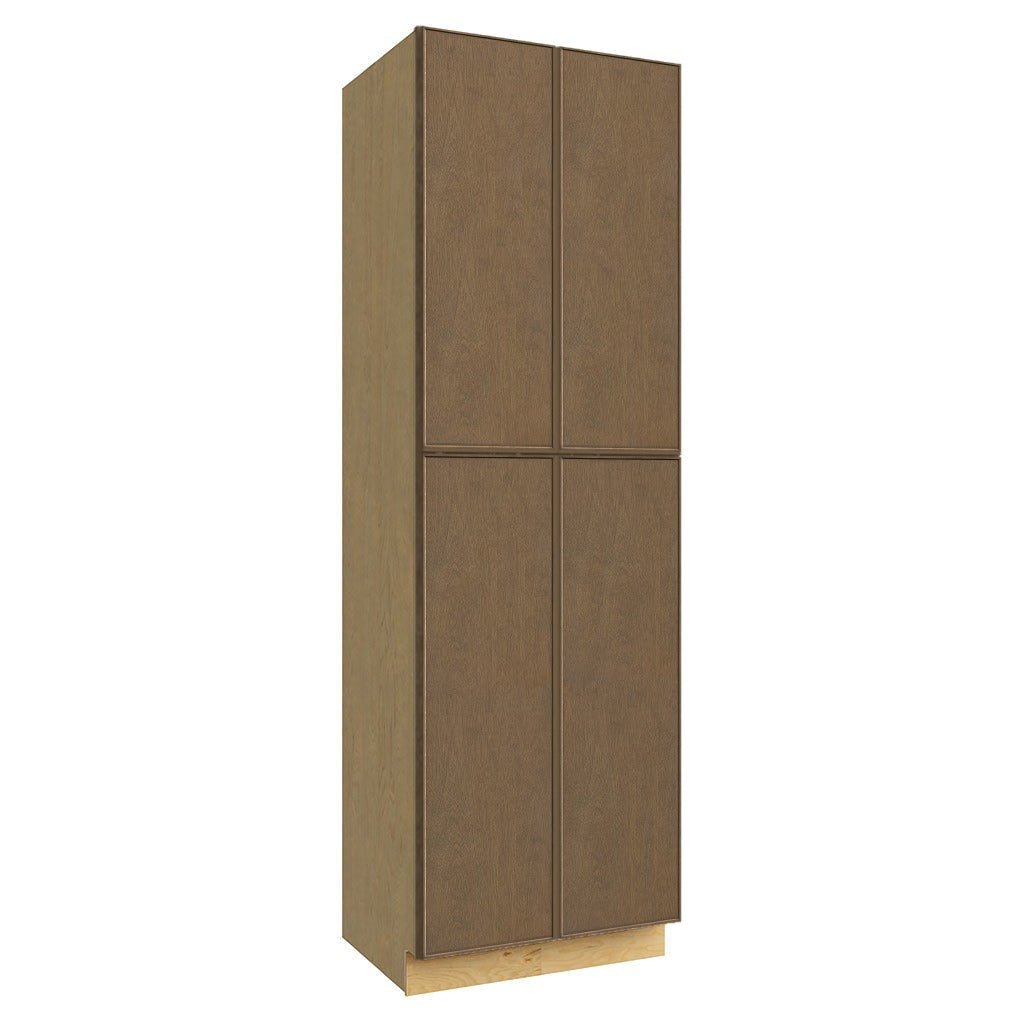 TP302496 ( TALL PANTRY - 30"W X 96"H X 24"D ) - Echo Mocha