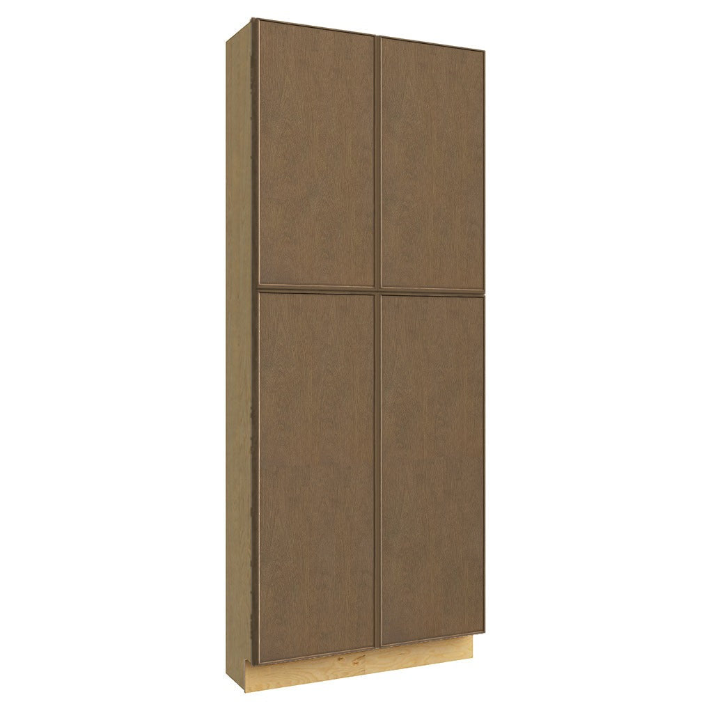 TP361290 ( TALL PANTRY - 36"W X 90"H X 12"D ) - Echo Mocha