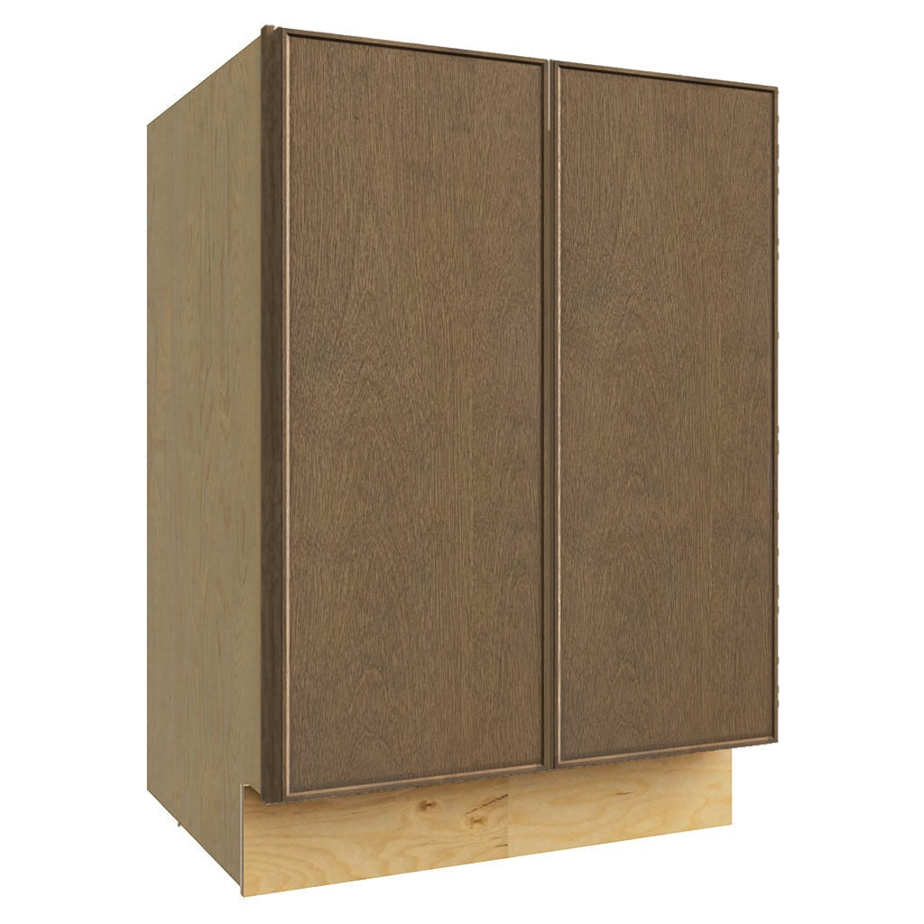 VB24FD ( FULL HEIGHT DOOR VANITY BASE - 24"W X 34-1/2"H X 21"D ) - Echo Mocha