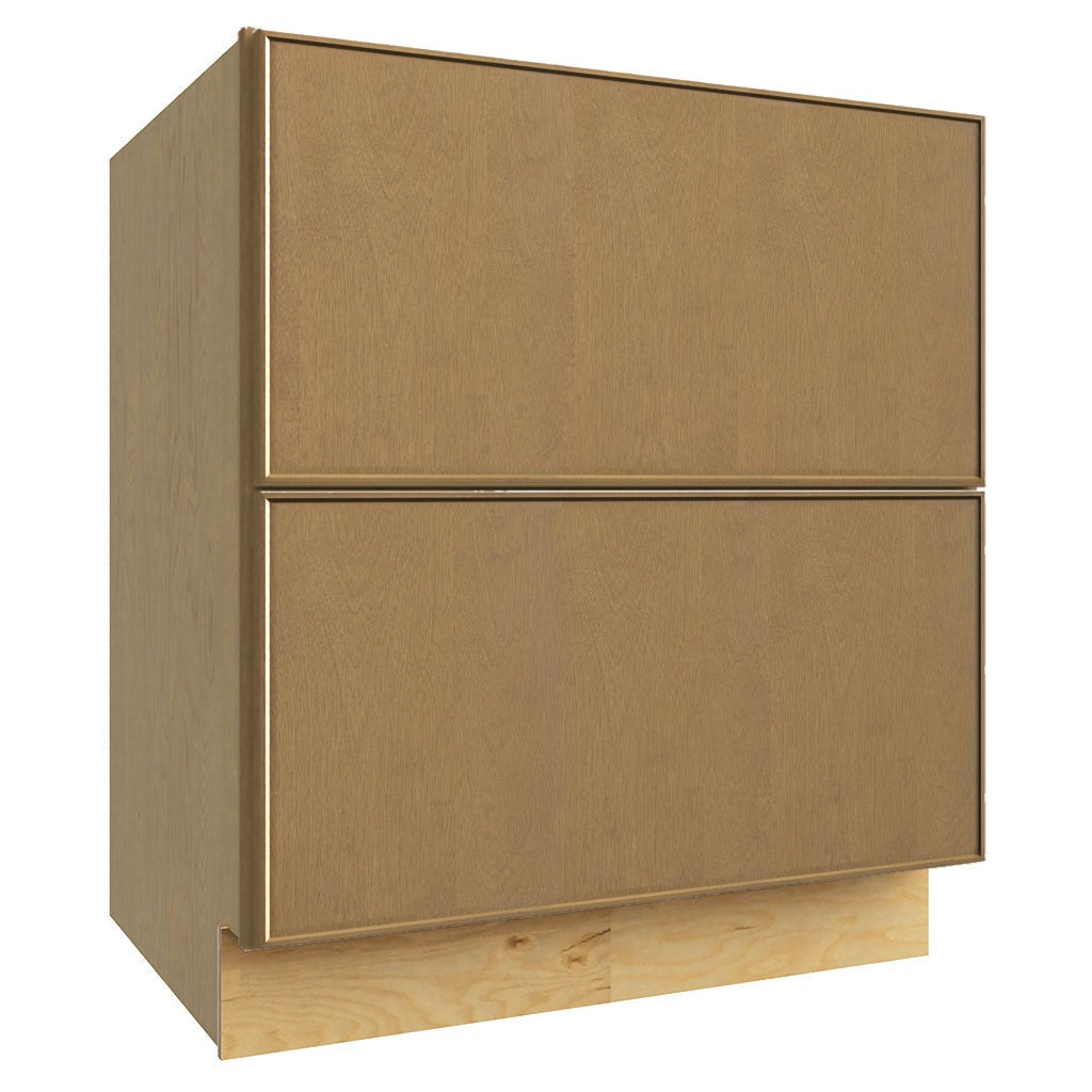 DB30-2 ( 2 DRAWER BASE - 30"W X 34-1/2"H X 24"D ) - Echo Timber