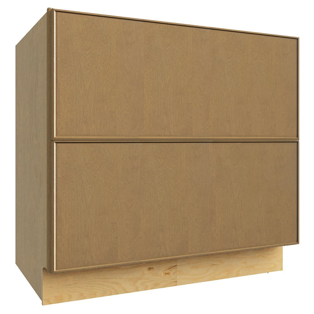 DB36-2 ( 2 DRAWER BASE - 36"W X 34-1/2"H X 24"D ) - Echo Timber