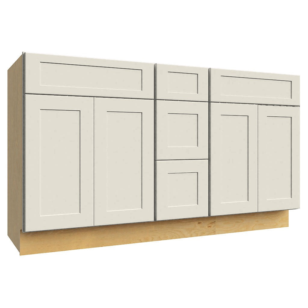 Fabuwood Galaxy Dove VSD60DOUBLE Vanity