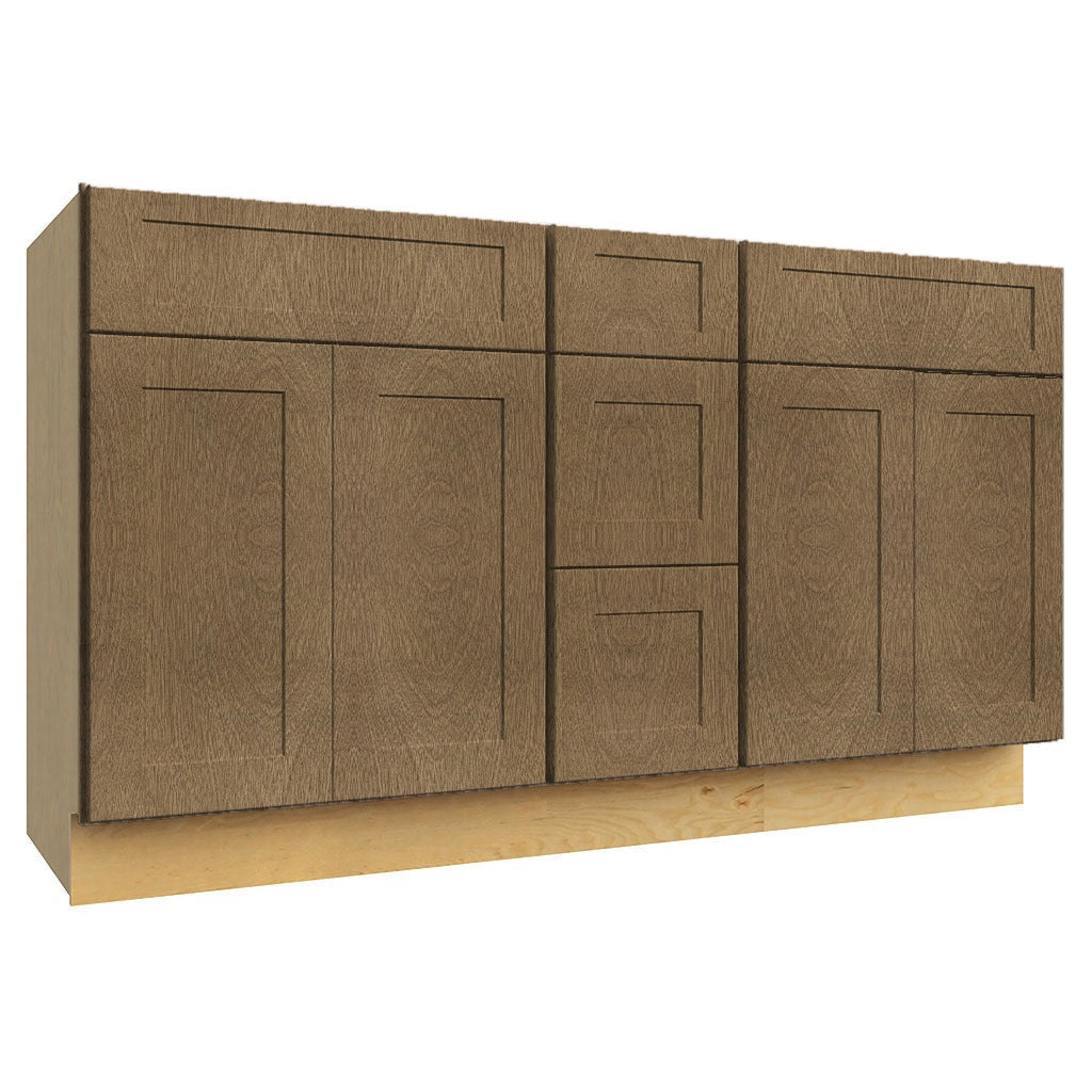 Fabuwood Galaxy Mocha VSD60DOUBLE Vanity