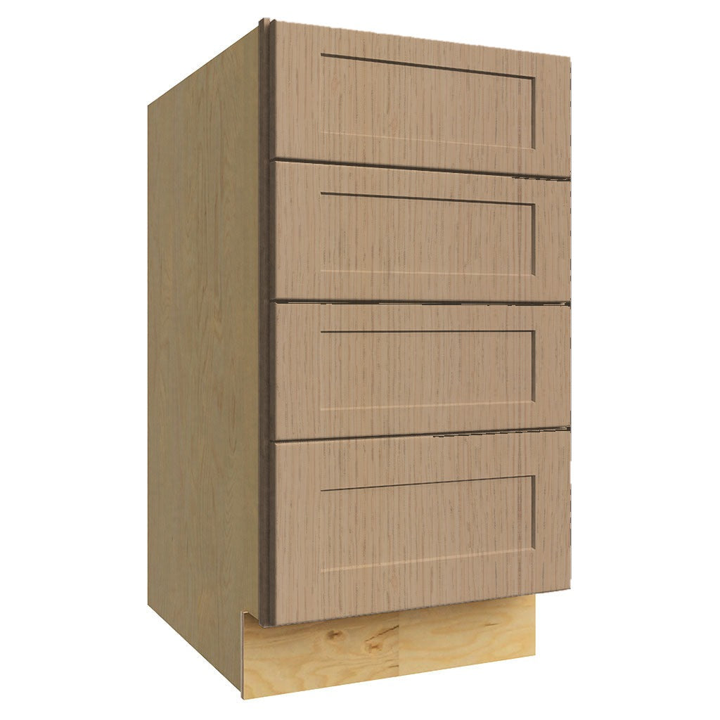 Fabuwood Galaxy Natural Oak DB18-4 Base Cabinet
