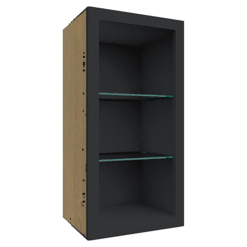 Fabuwood Galaxy Pitch Black NDW1530 Specialty Wall Cabinet