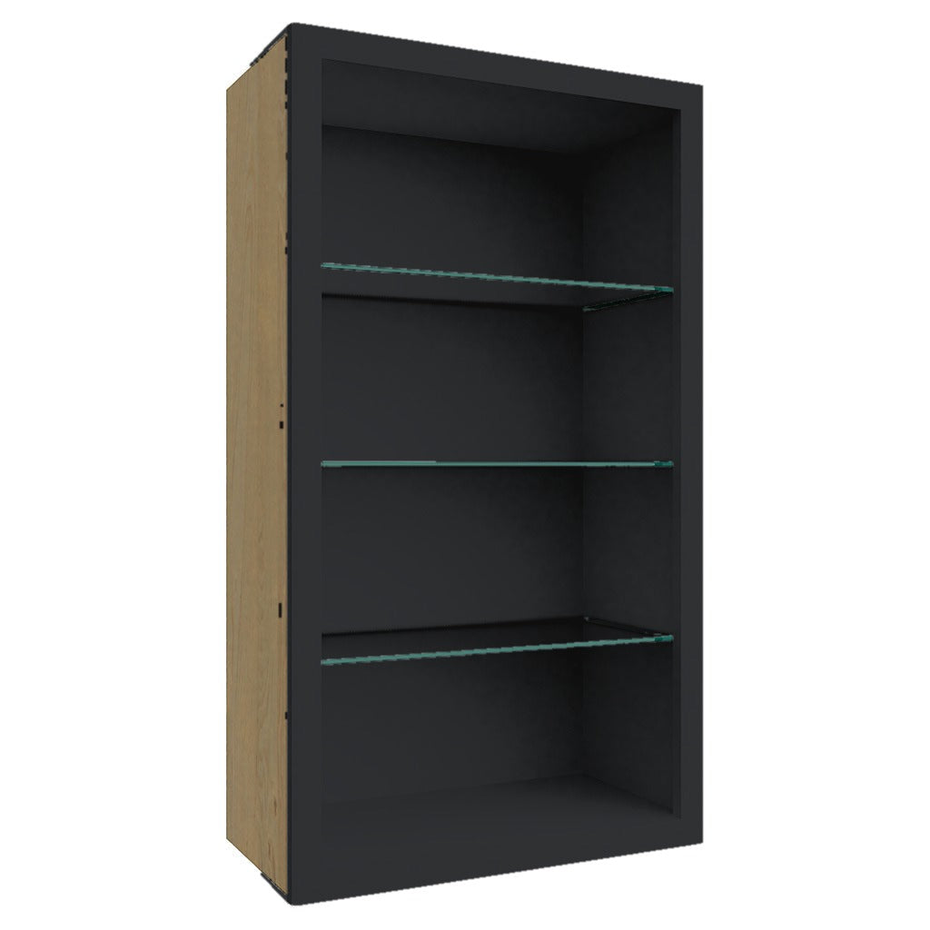 Fabuwood Galaxy Pitch Black NDW2442 Specialty Wall Cabinet