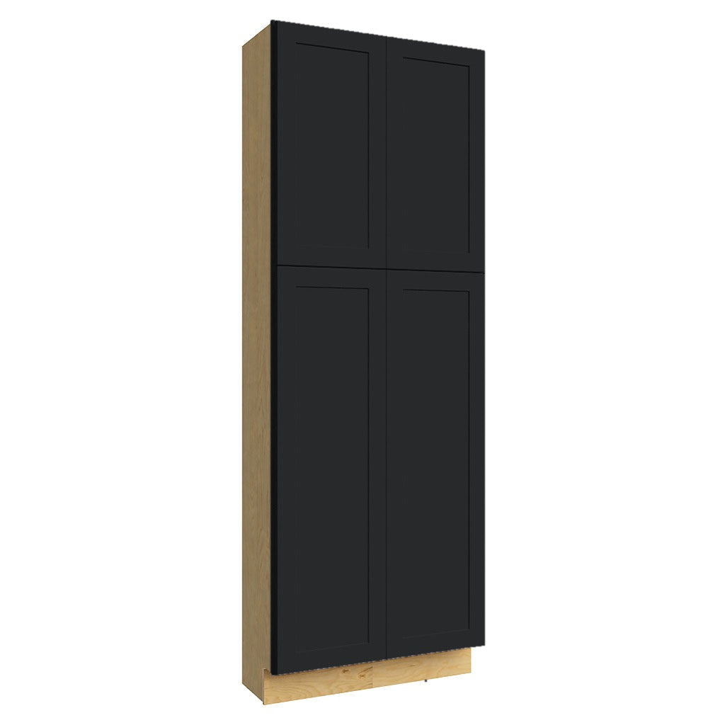 Fabuwood Galaxy Pitch Black TP301284 Tall Pantry Cabinet