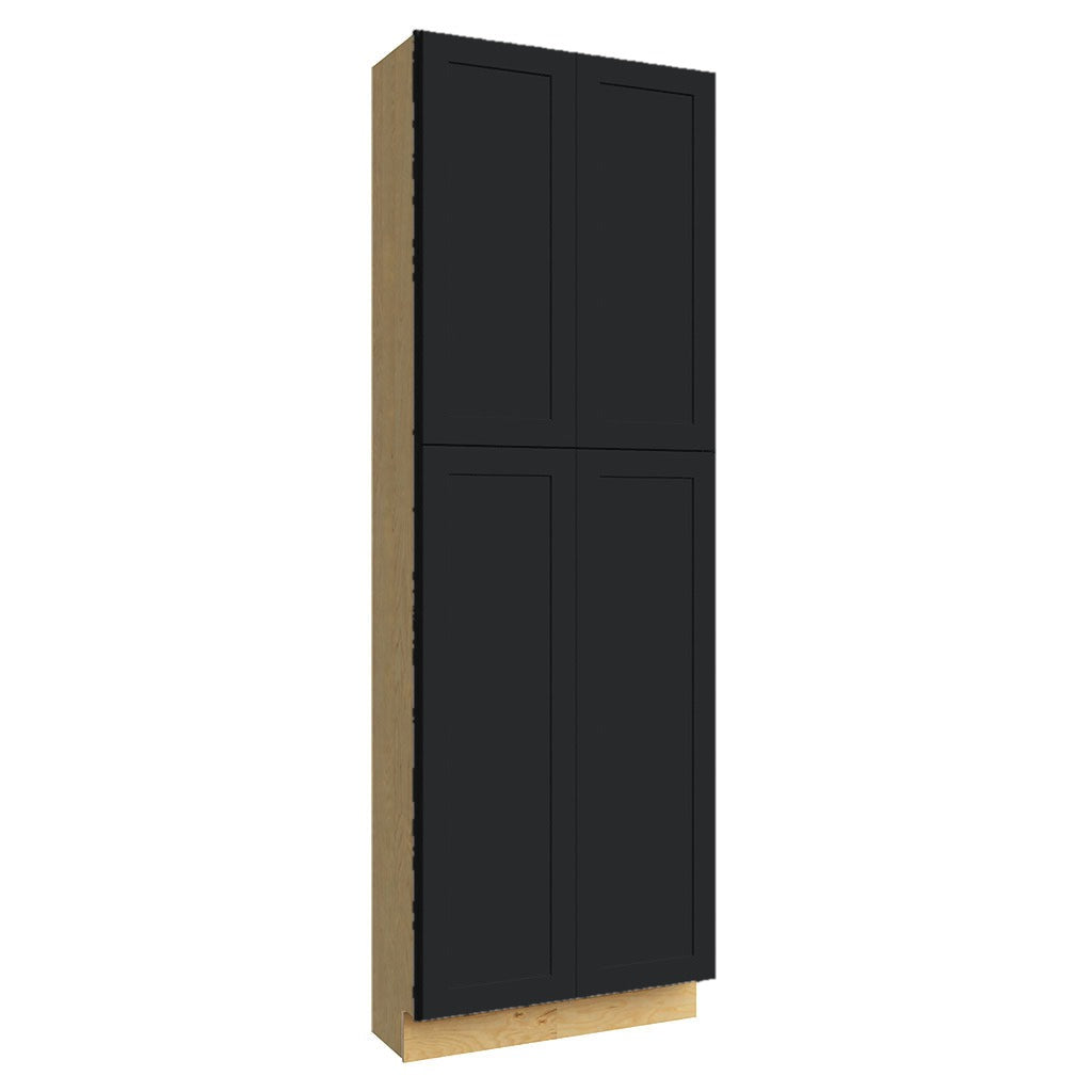 Fabuwood Galaxy Pitch Black TP301290 Tall Pantry Cabinet