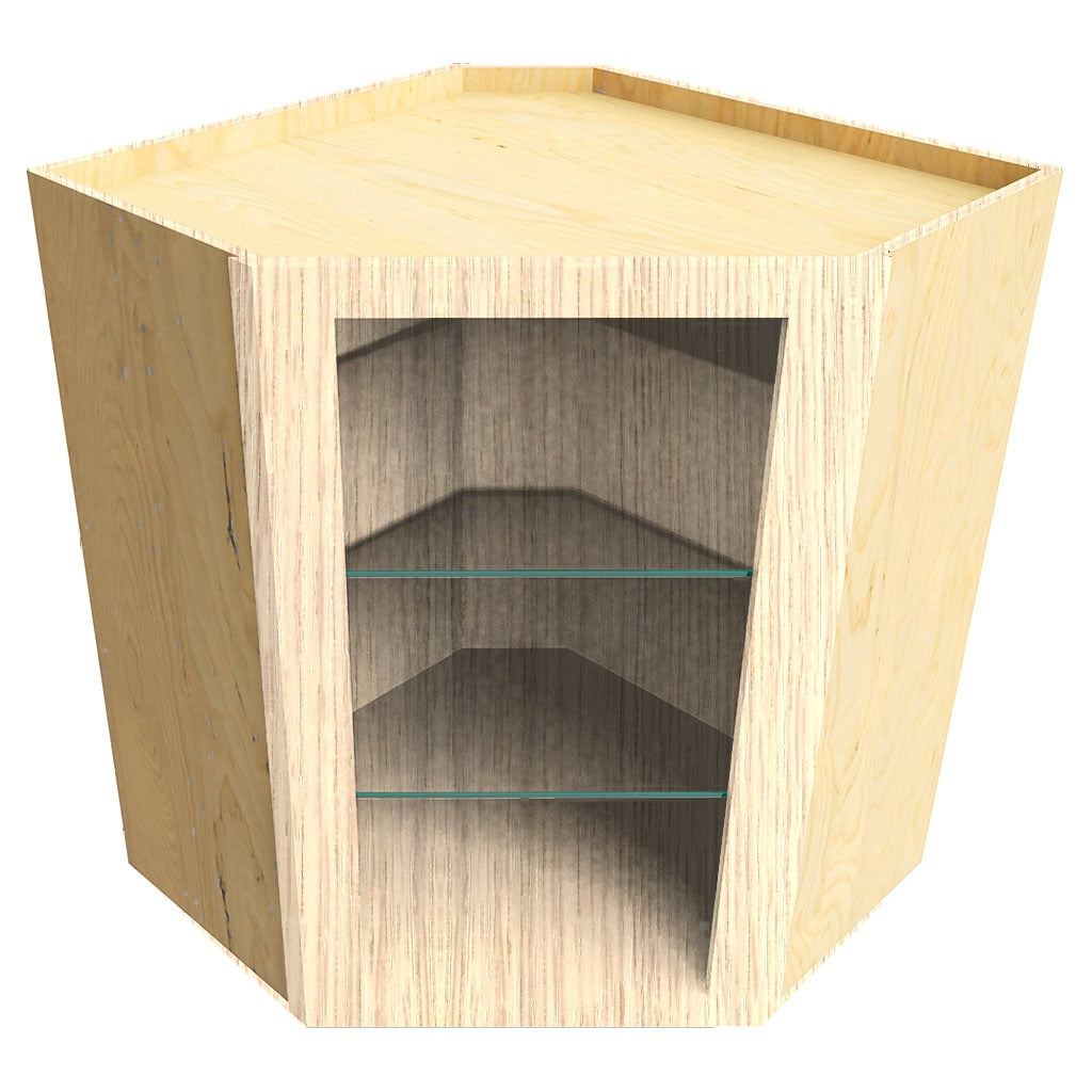 Fabuwood Luna Desert Oak NDWDC2430 Specialty Wall Cabinet