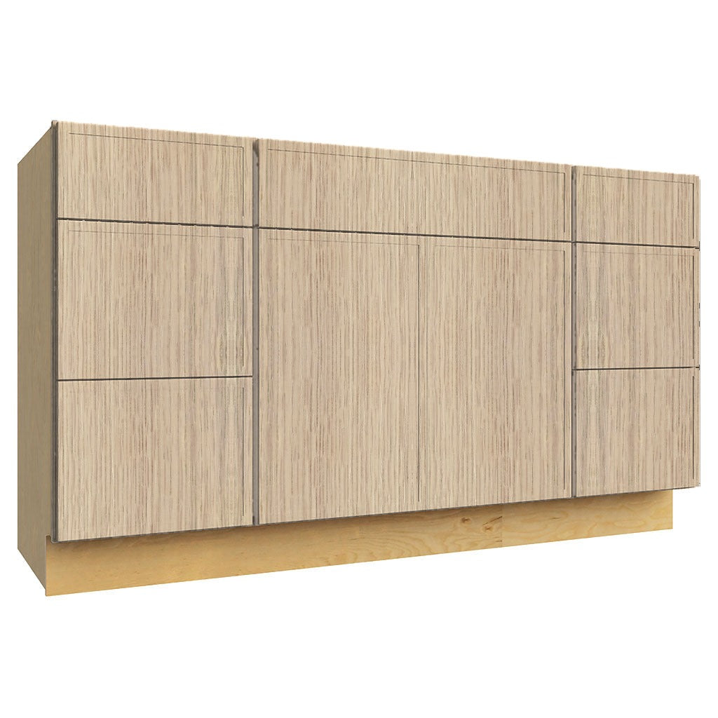 Fabuwood Luna Desert Oak VSD60SINGLE Vanity