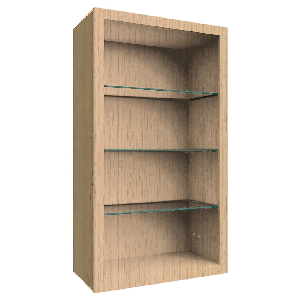 Fabuwood Luna Natural Oak NDW2442 Specialty Wall Cabinet