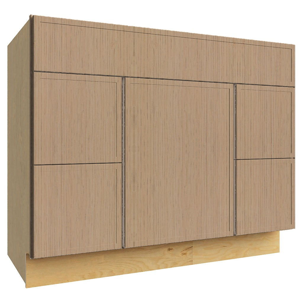 Fabuwood Luna Natural Oak VSD42 Vanity