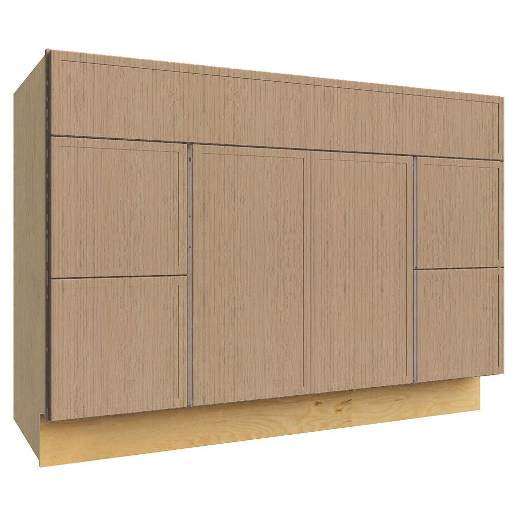 Fabuwood Luna Natural Oak VSD48 Vanity
