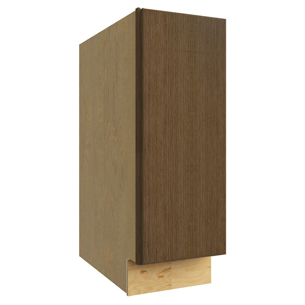 B12FD ( FULL HEIGHT BASE - 12"W X 34-1/2"H X 24"D ) - Luxe Canyon Oak