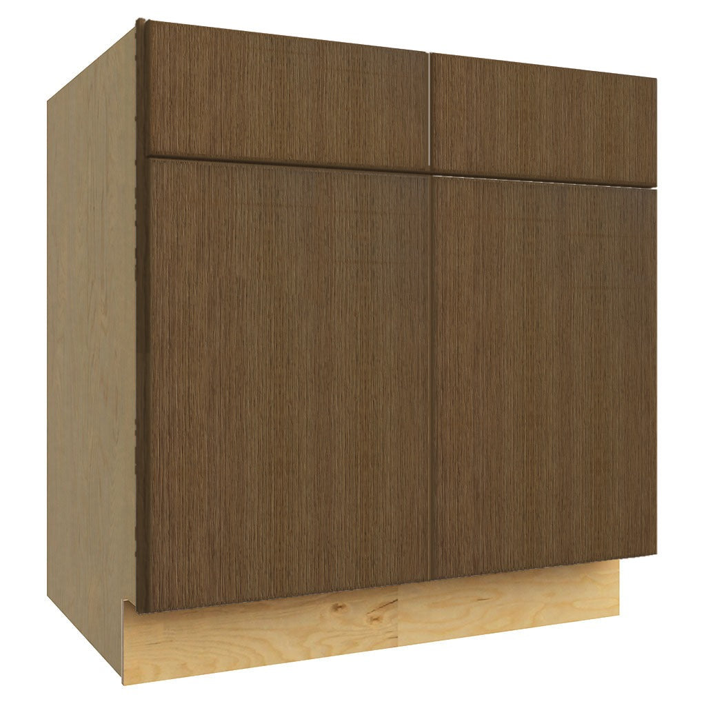 B33 ( BASE - 33"W X 34-1/2"H X 24"D ) - Luxe Canyon Oak