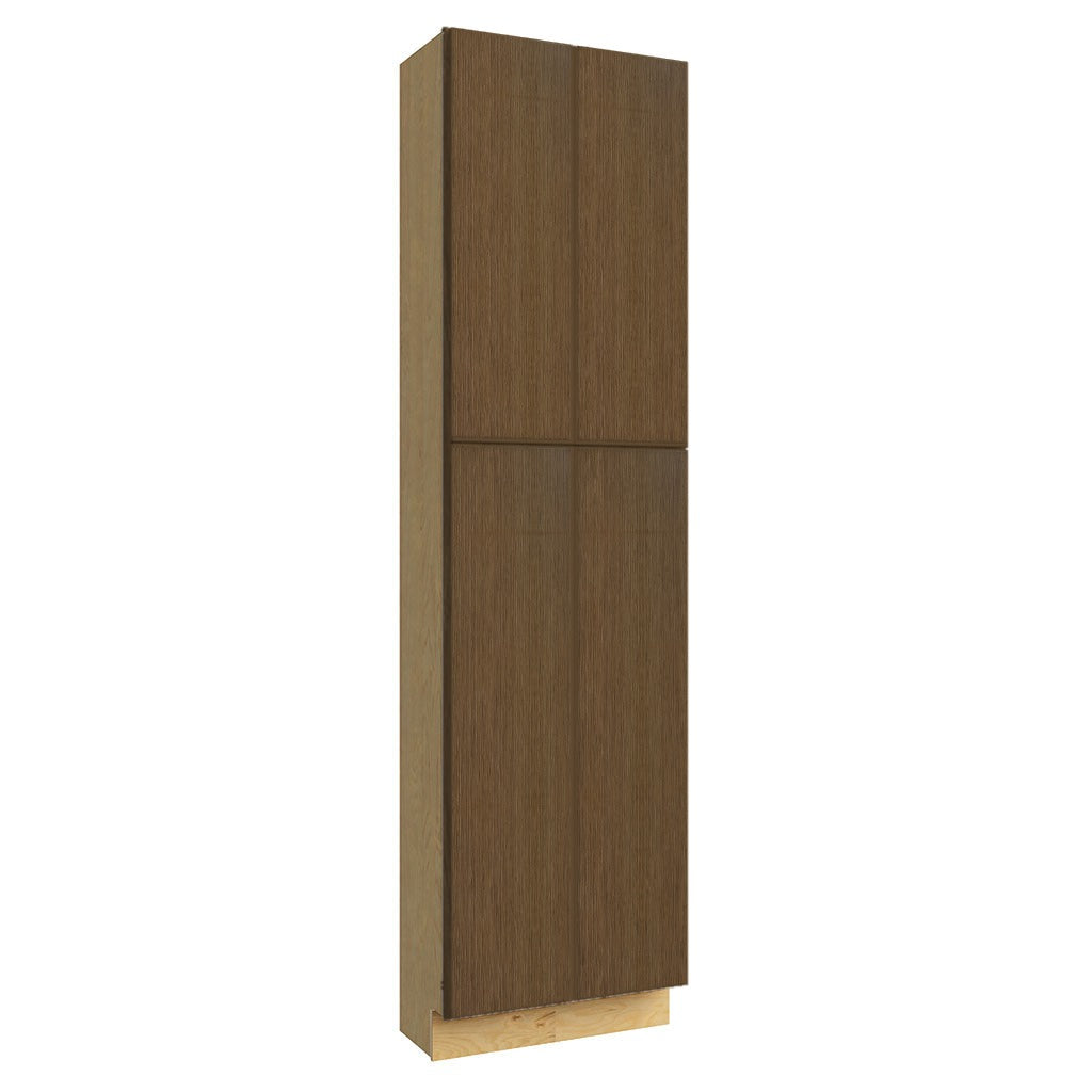 TP241290 ( TALL PANTRY - 24"W X 90"H X 12"D ) - Luxe Canyon Oak