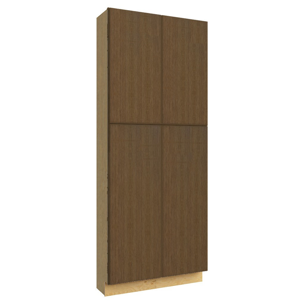 TP361290 ( TALL PANTRY - 36"W X 90"H X 12"D ) - Luxe Canyon Oak