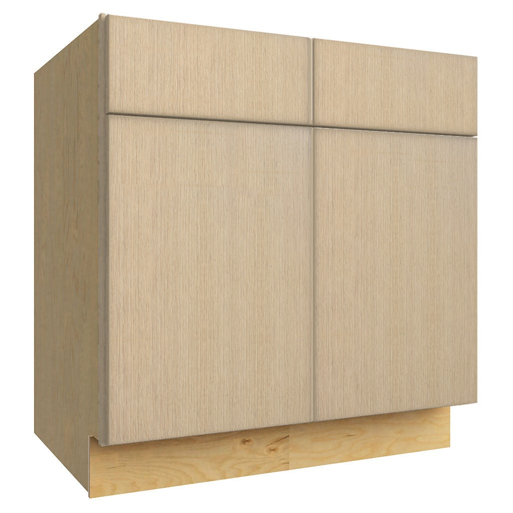 B33 ( BASE - 33"W X 34-1/2"H X 24"D ) - Luxe Desert Oak