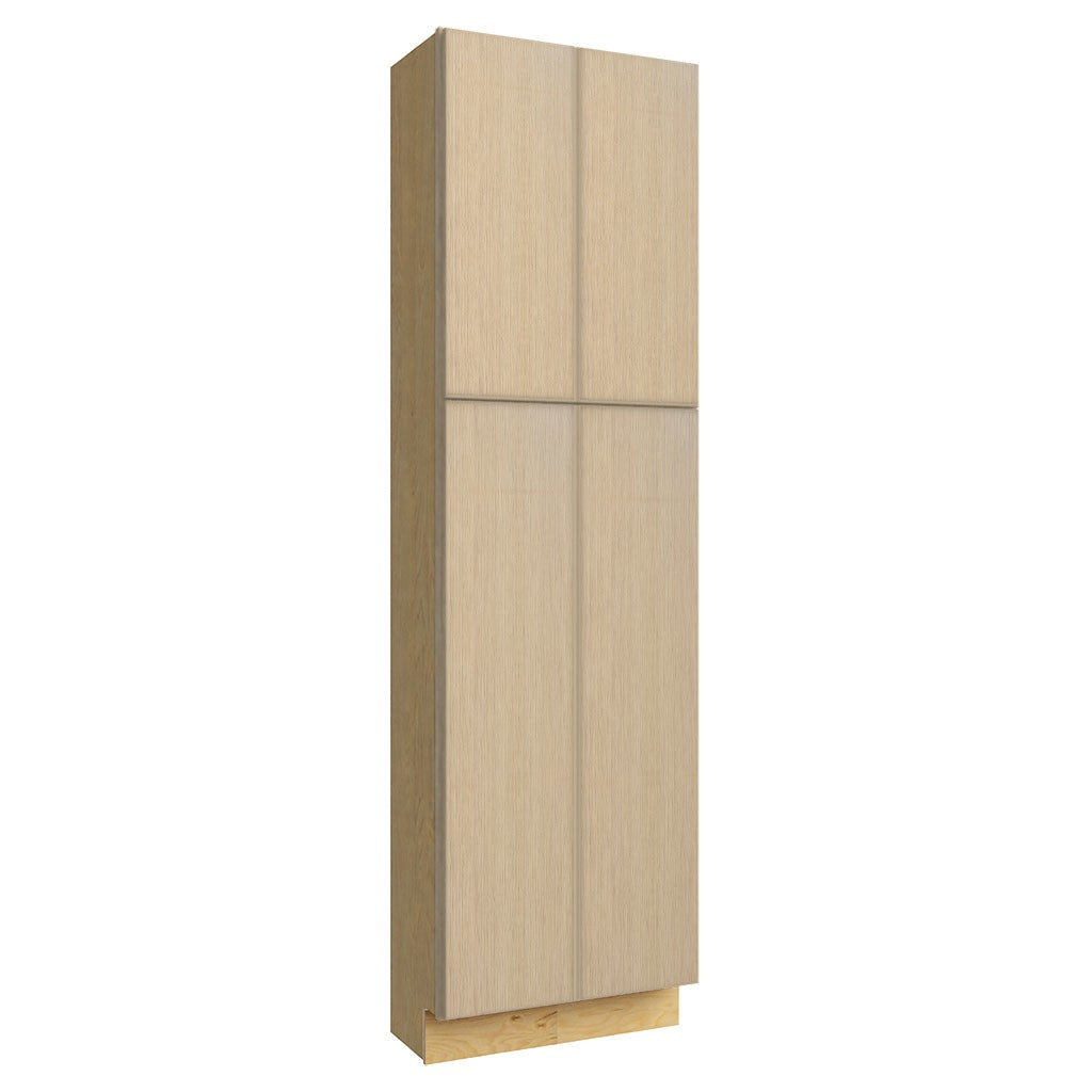 TP241284 ( TALL PANTRY - 24"W X 84"H X 12"D ) - Luxe Desert Oak