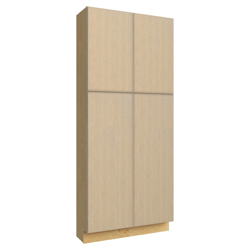 TP361284 ( TALL PANTRY - 36"W X 84"H X 12"D ) - Luxe Desert Oak