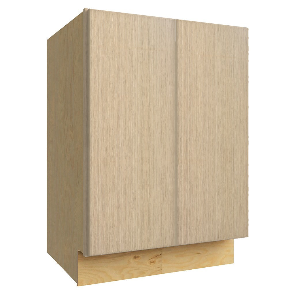 VB24FD ( FULL HEIGHT DOOR VANITY BASE - 24"W X 34-1/2"H X 21"D ) - Luxe Desert Oak