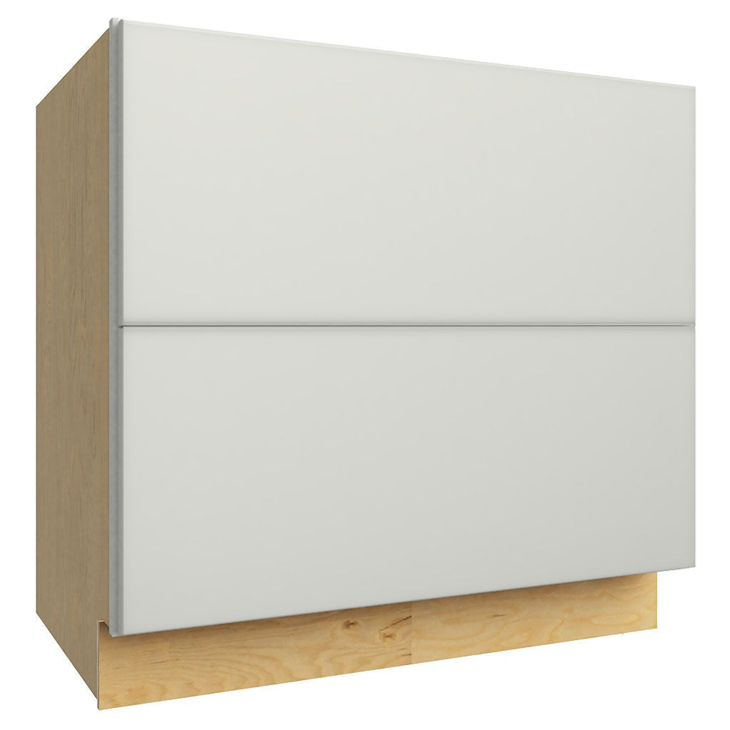 DB36-2 ( 2 DRAWER BASE - 36"W X 34-1/2"H X 24"D ) - Luxe Frost