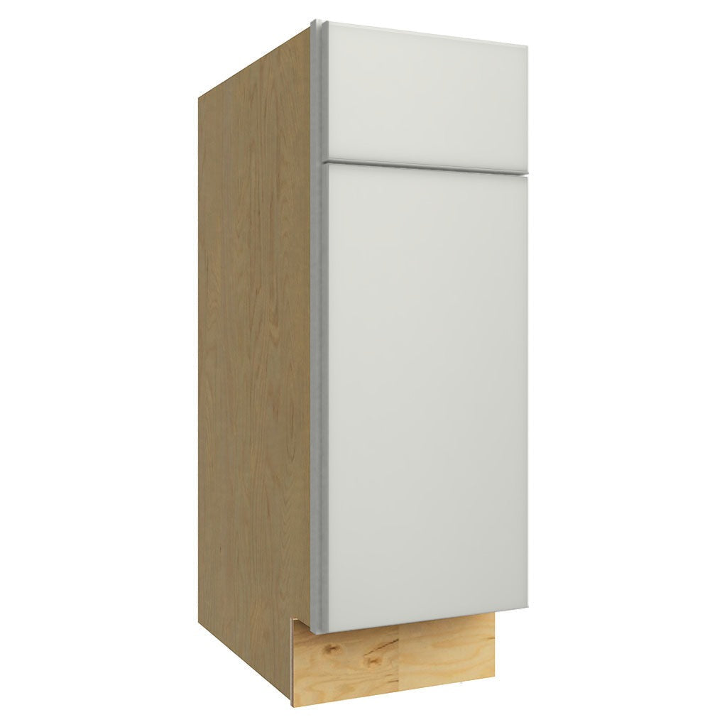 VB12-34 ( VANITY BASE - 12"W X 34-1/2"H X 21"D ) - Luxe Frost
