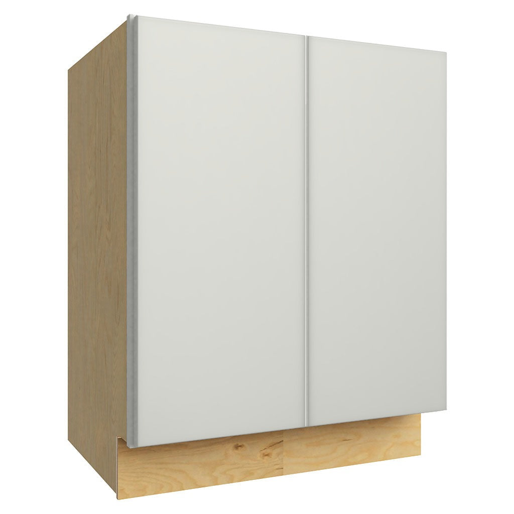 VB27FD ( FULL HEIGHT DOOR VANITY BASE - 27"W X 34-1/2"H X 21"D ) - Luxe Frost