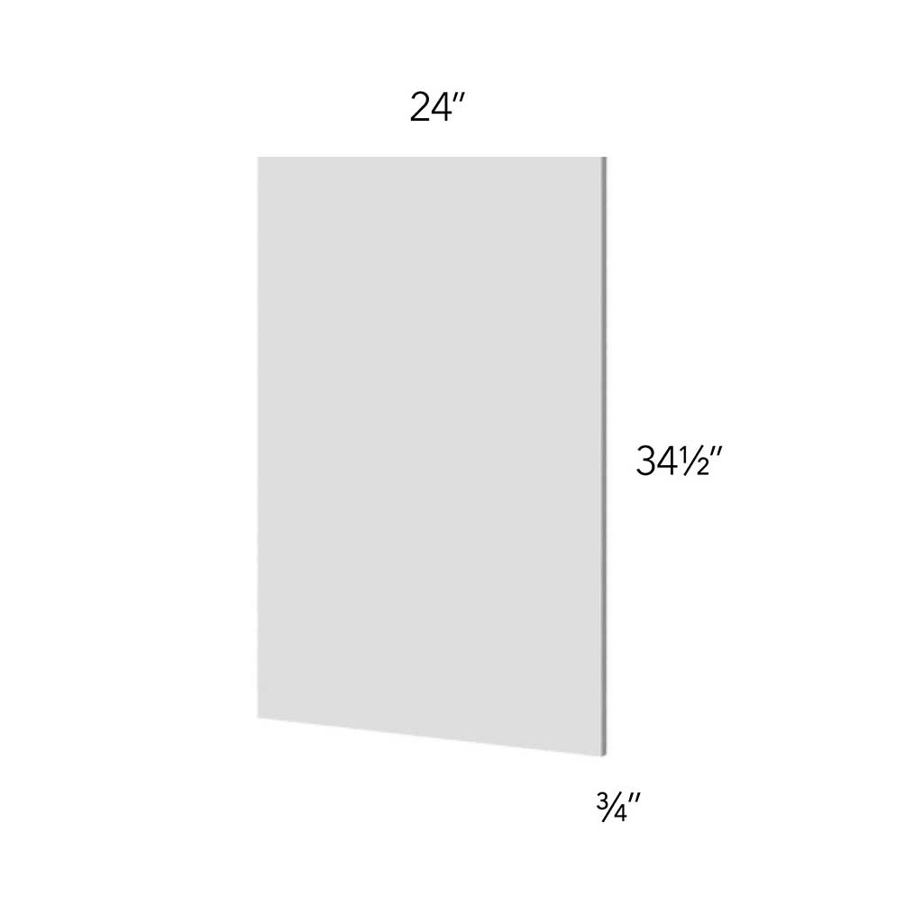 BEP ( REFRIGERATOR END PANEL - 0-3/4"W X 34-1/2"H X 24"D )