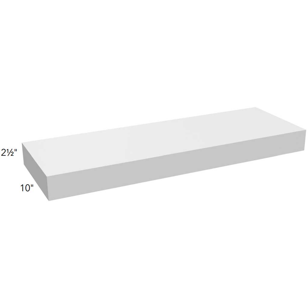 FLS54 ( FLOATING SHELF - 54"W X 2-1/2"H X 10"D )