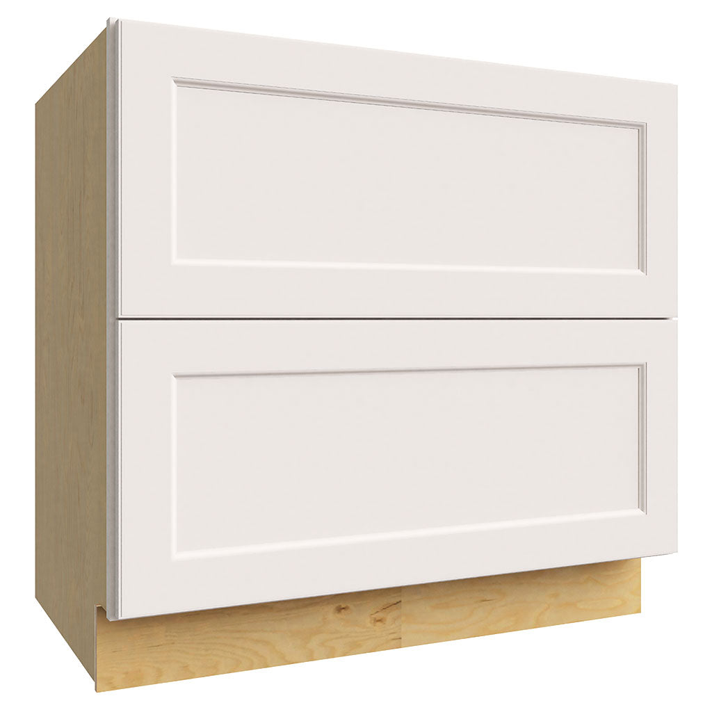 DB36-2 ( 2 DRAWER BASE - 36"W X 34-1/2"H X 24"D ) - Fusion Dove