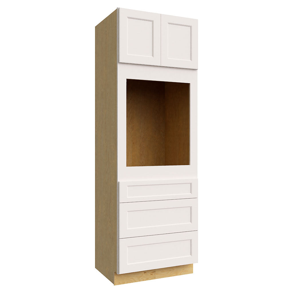 OC3390S ( OVEN CABINET SINGLE WITH 3 DRAWERS - 33"W X 90"H X 24"D )