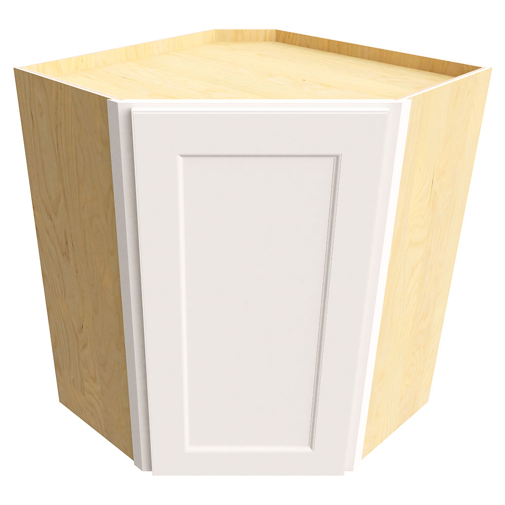 WDC2430 ( DIAGONAL WALL CORNER - 24"W X 30"H X 24"D )