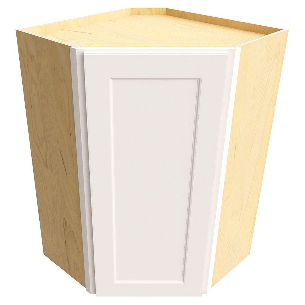 WDC2436 ( DIAGONAL WALL CORNER - 24"W X 36"H X 24"D )