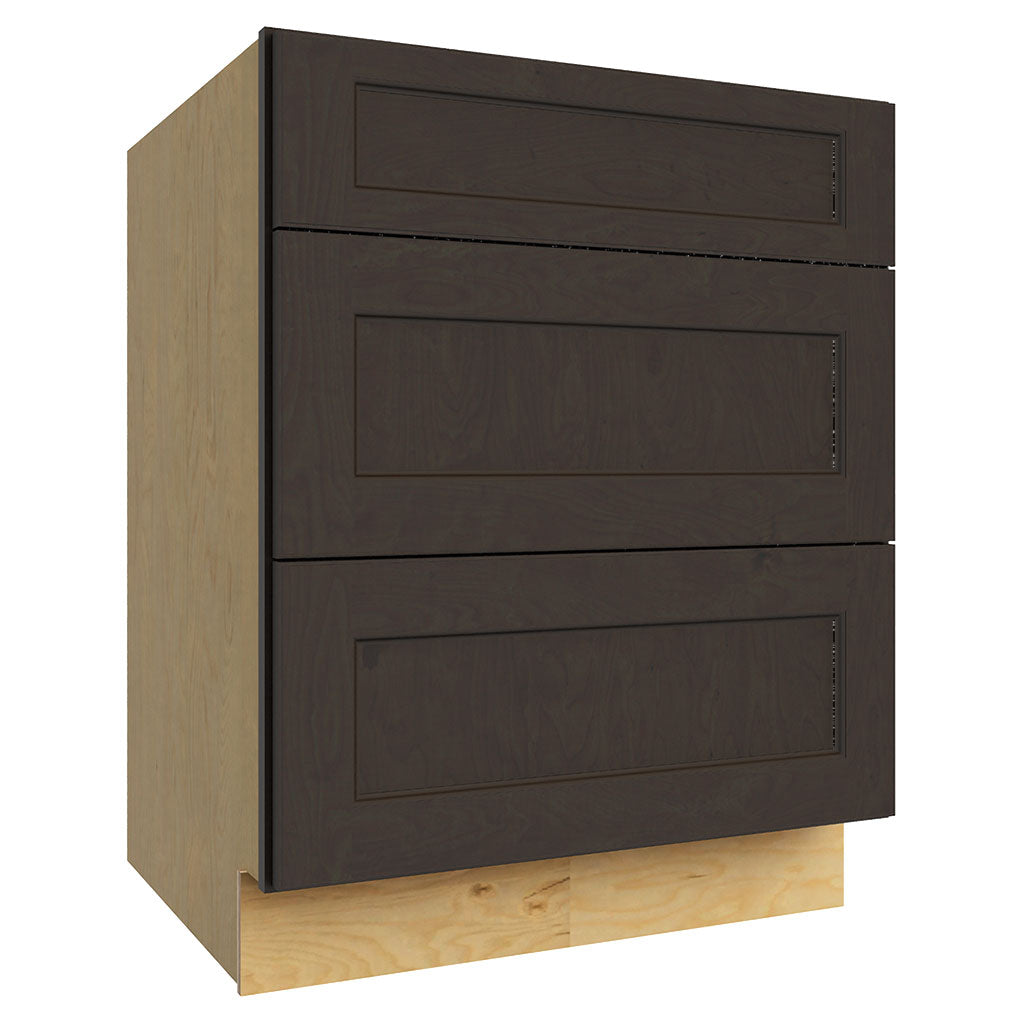 DB27 ( 3 DRAWER BASE - 27"W X 34-1/2"H X 24"D )