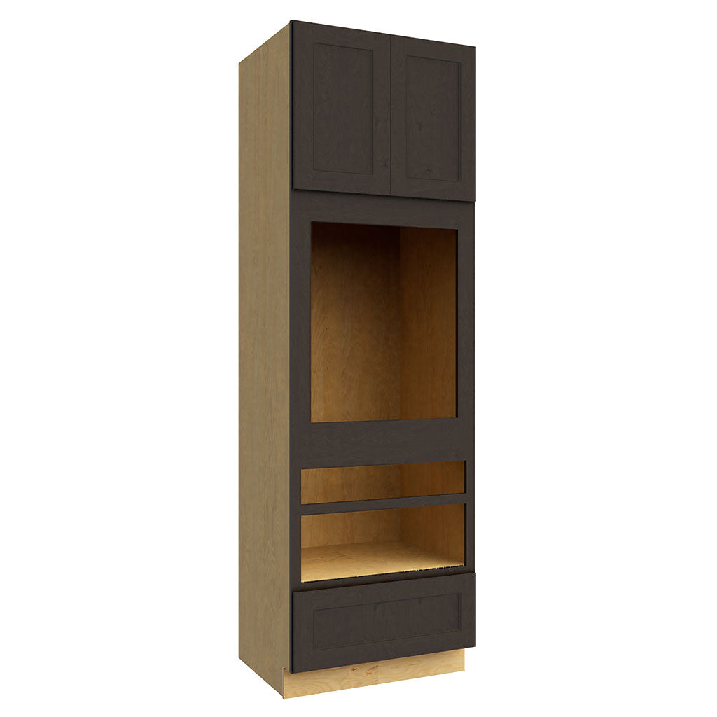 OC3396D ( OVEN CABINET DOUBLE WITH 1 DRAWER - 33"W X 96"H X 24"D )