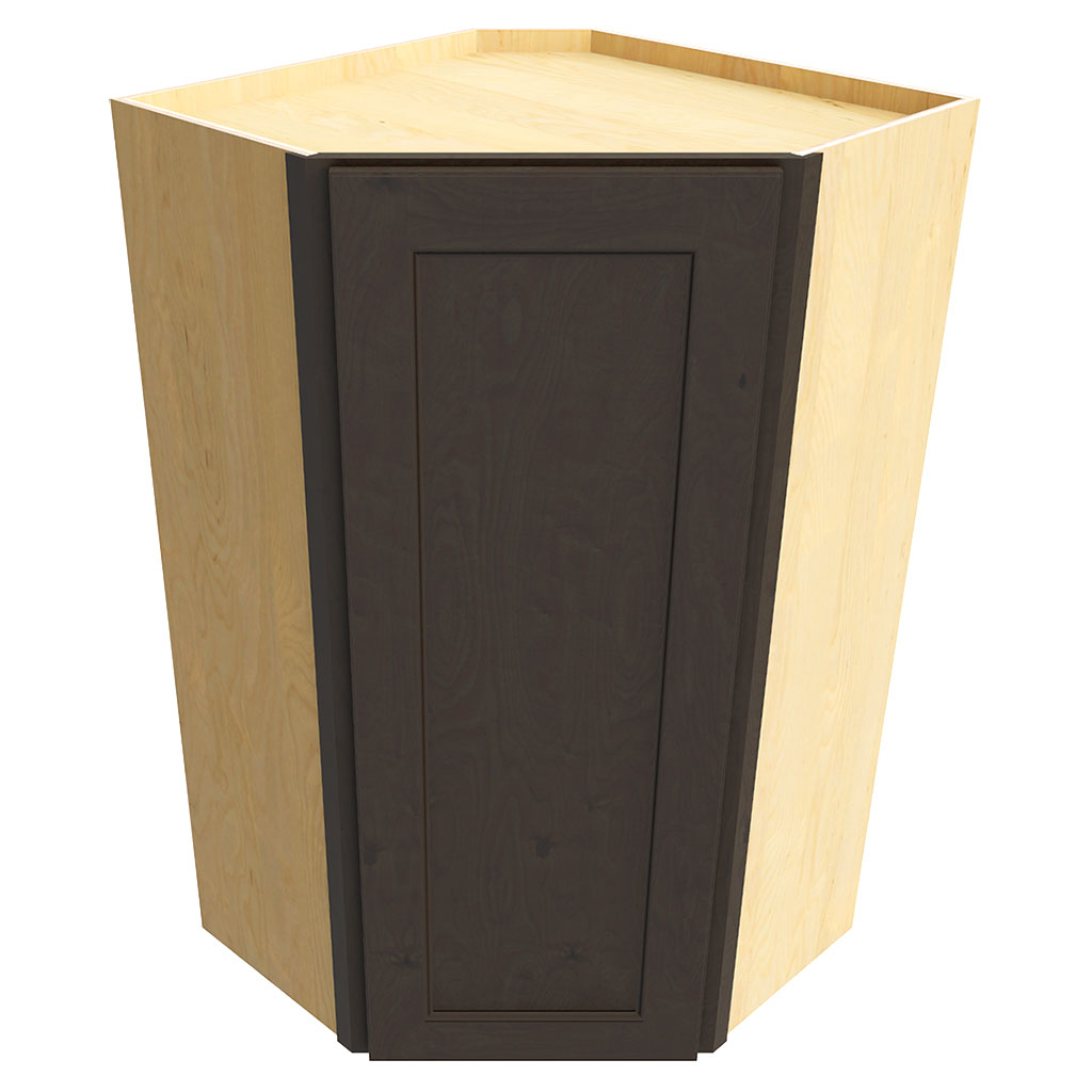 WDC2442 ( DIAGONAL WALL CORNER - 24"W X 42"H X 24"D )
