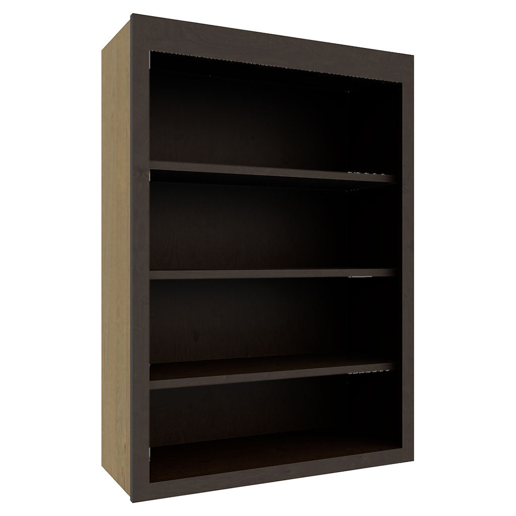 WOS3042 ( OPEN SHELF - 30"W X 42"H X 12"D )