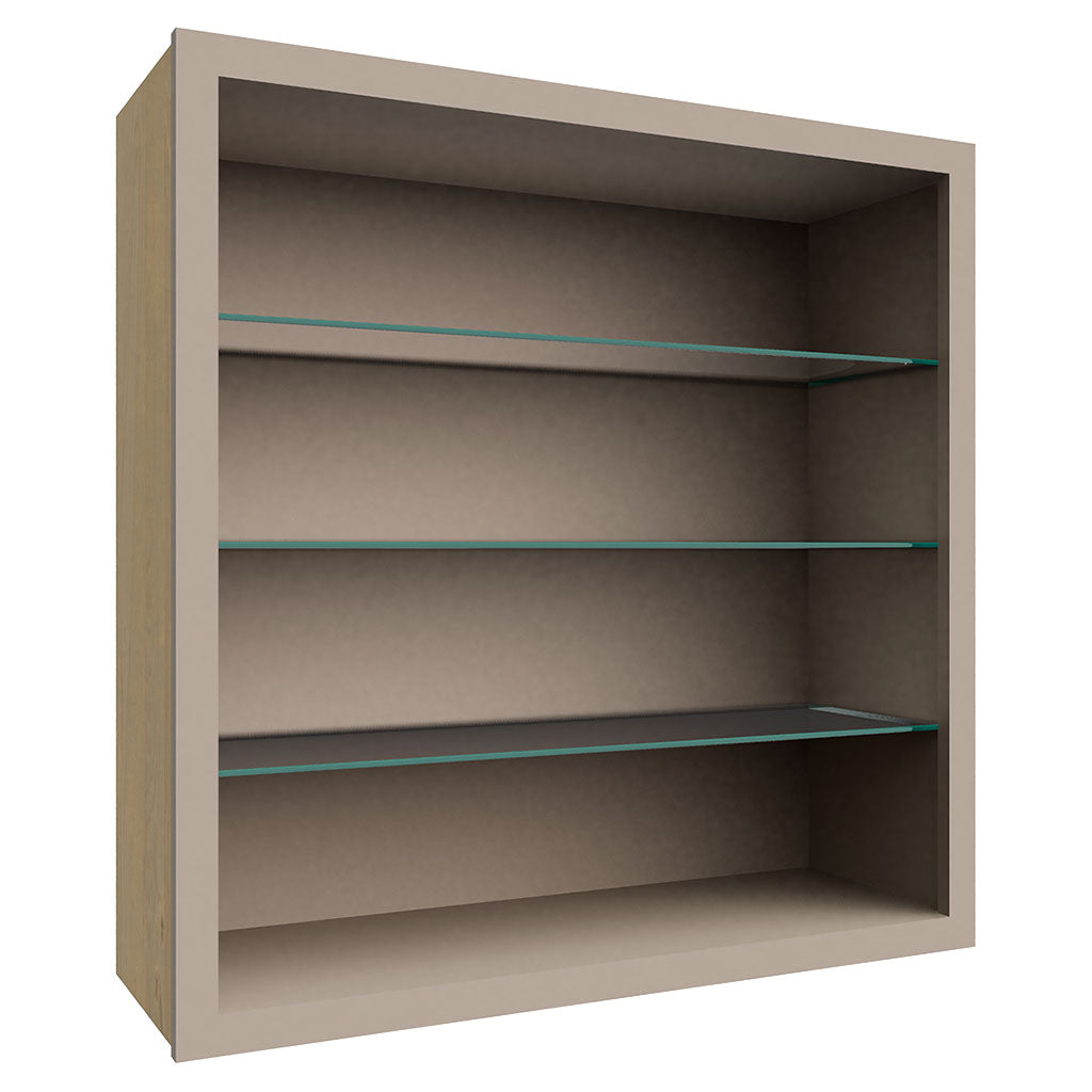 NDW3636 ( NO DOOR WALL - 36"W X 36"H X 12"D )