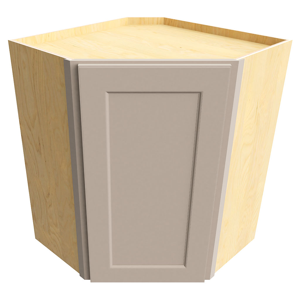 WDC2430 ( DIAGONAL WALL CORNER - 24"W X 30"H X 24"D )