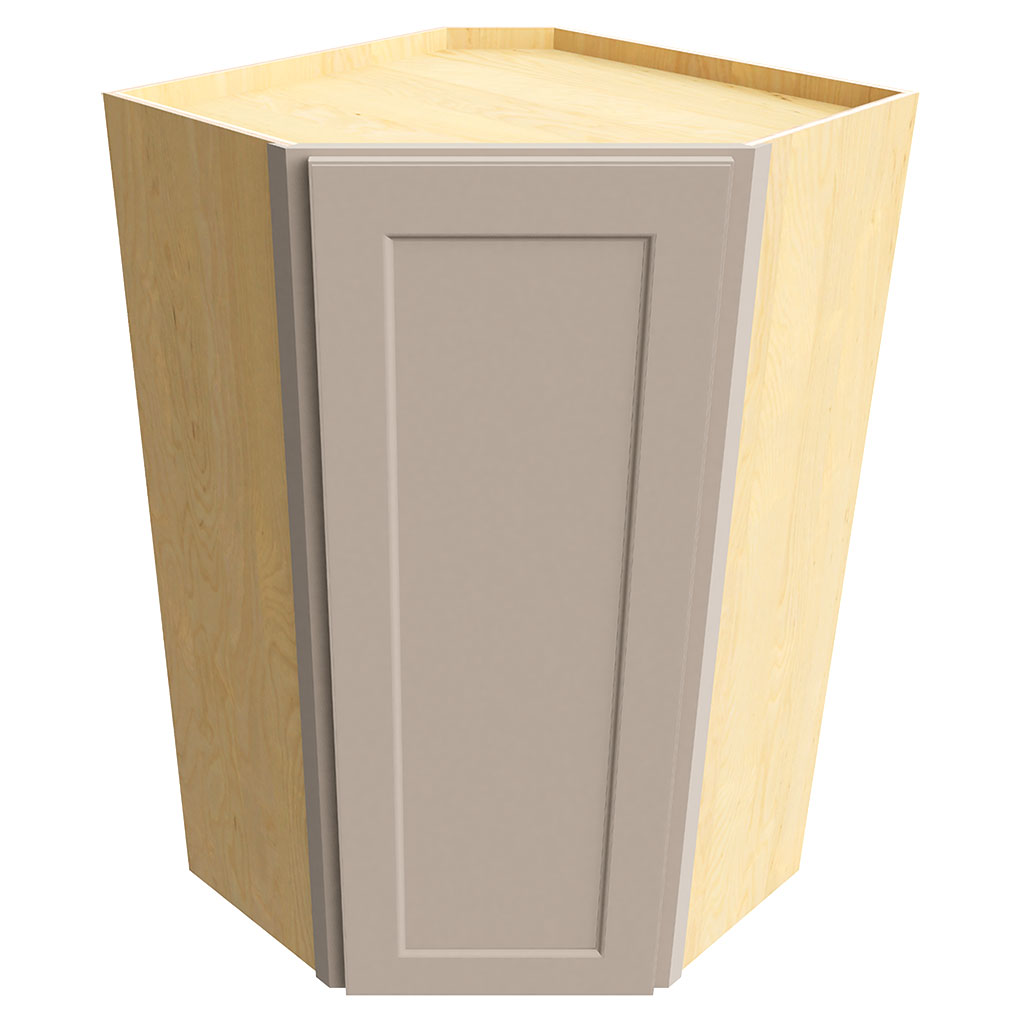 WDC2442 ( DIAGONAL WALL CORNER - 24"W X 42"H X 24"D )