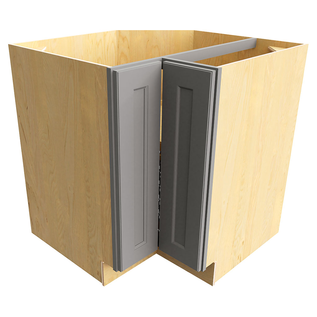 LSB33 ( LAZY SUSAN CORNER BASE - 33"W X 34-1/2"H X 33"D )