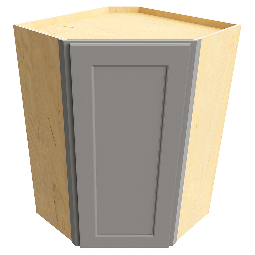 WDC2436 ( DIAGONAL WALL CORNER - 24"W X 36"H X 24"D )