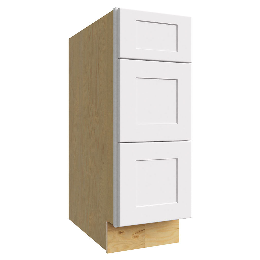 DB12 ( 3 DRAWER BASE - 12"W X 34-1/2"H X 24"D )