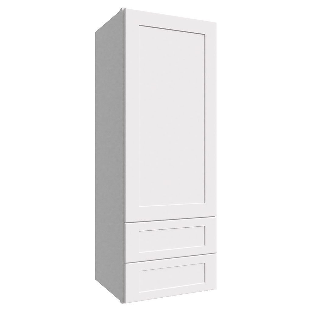 WD1848 ( WALL WITH DRAWERS - 18"W X 48"H X 15"D ) - Galaxy Frost