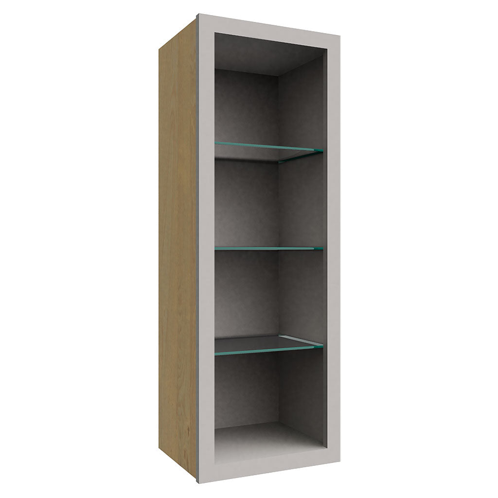 NDW1542 ( NO DOOR WALL - 15"W X 42"H X 12"D ) - Galaxy Nickel