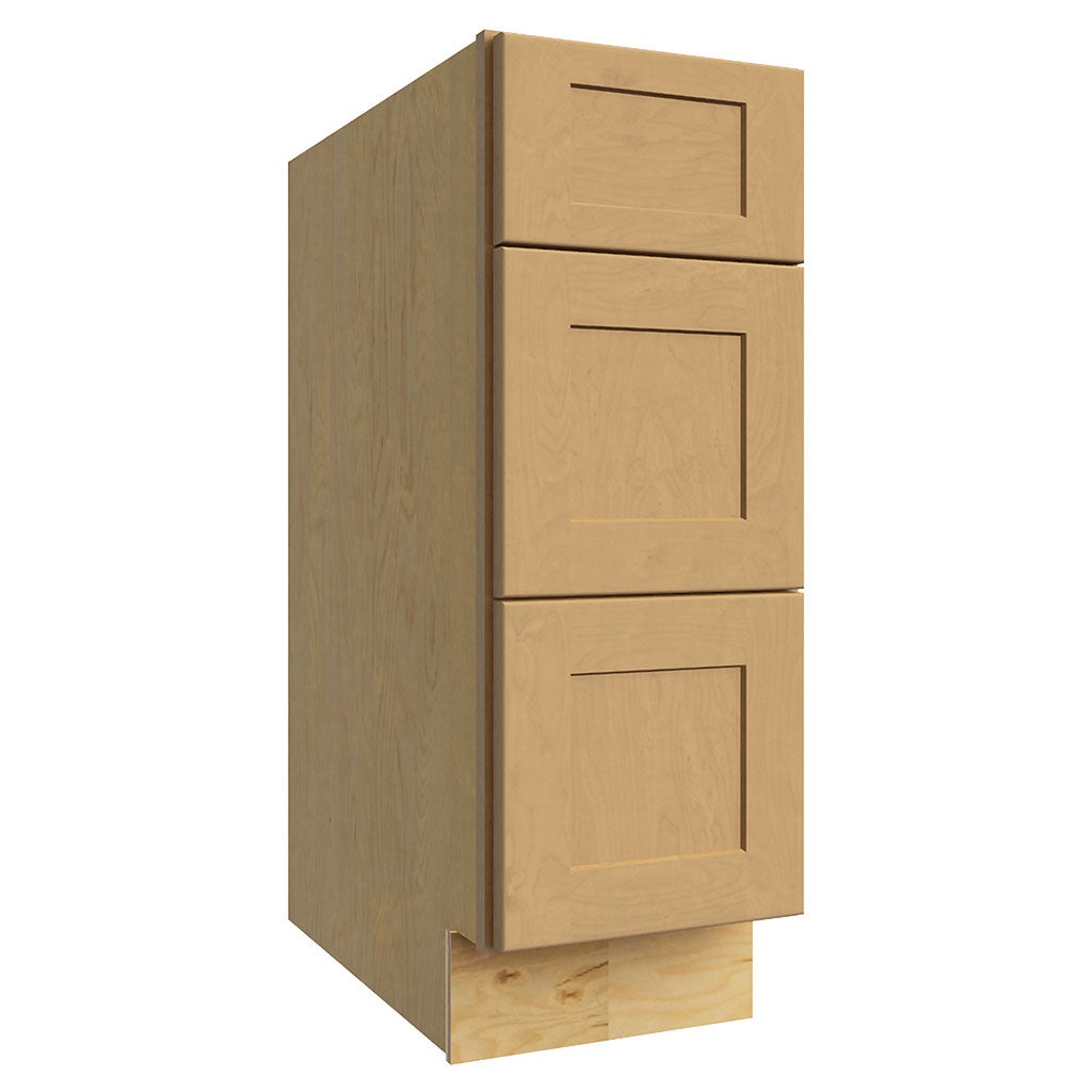 DB12 ( 3 DRAWER BASE - 12"W X 34-1/2"H X 24"D )